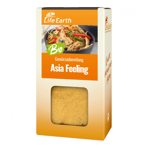 Bio Gewürzmischung Asia Feeling von Life Earth Verpackung