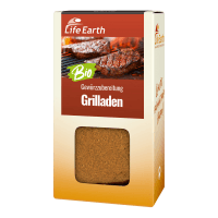 Bio Grillgewürz Gewürzmischung von Life Earth Verpackung