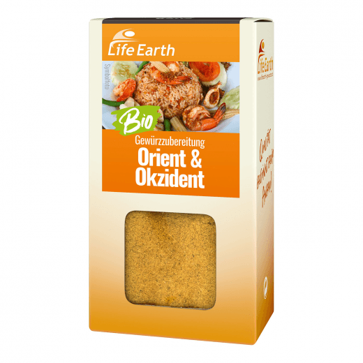 Bio Gewürz Orient & Okzident von Life Earth Verpackung