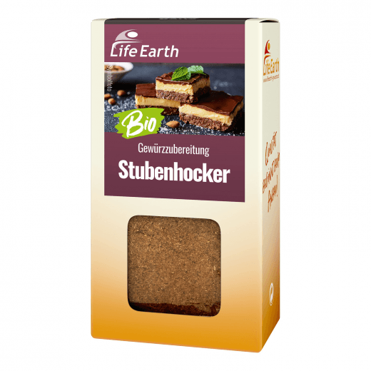 Bio Gewürzmischung Backen Stubenhocker von Life Earth Verpackung