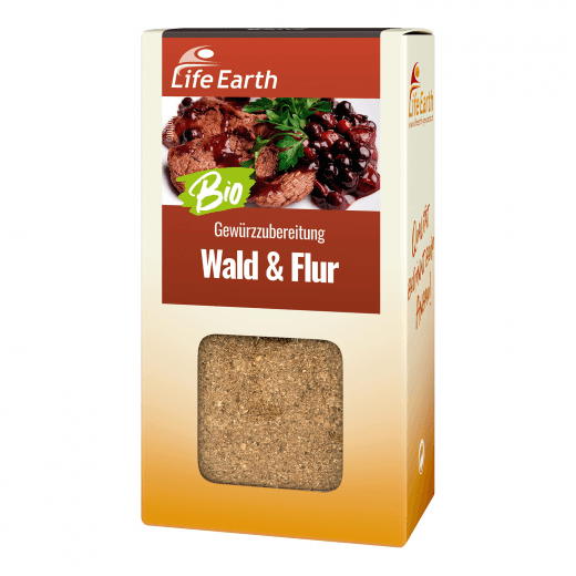 Bio Wildgewürz Wald & Flur von Life Earth Verpackung