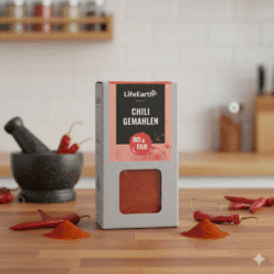 Fairtrade Bio Chili gemahlen von Life Earth Symbolbild