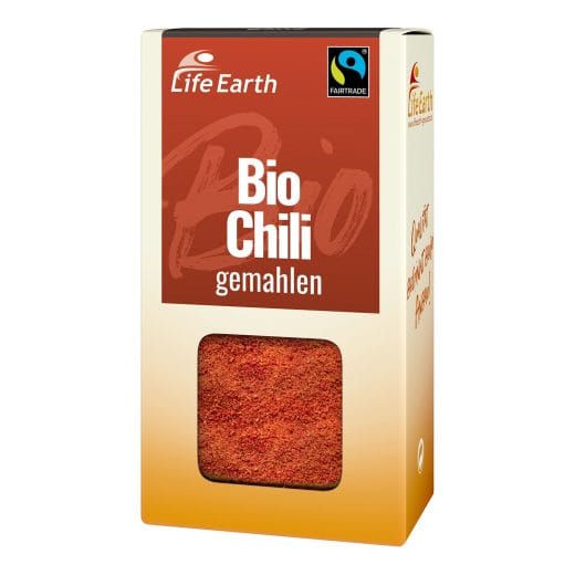 Life Earth Fairtrade Bio Chili gemahlen