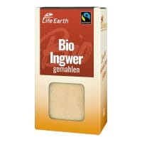 Fairtrade Bio Ingwer gemahlen von Life Earth Verpackung