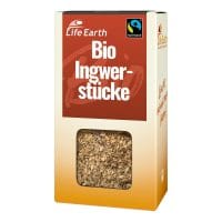 Fairtrade Bio Ingwer ganz von Life Earth Verpackung