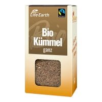 Fairtrade Bio Kümmel ganz von Life Earth Verpackung
