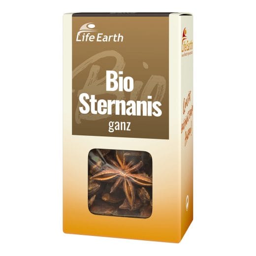 Bio Sternanis ganz von Life Earth Verpackung