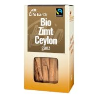 Fairtrade Bio Zimtstangen Ceylon von Life Earth Verpackung