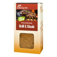 Bio Steakgewürz Gewürzmischung von Life Earth Verpackung