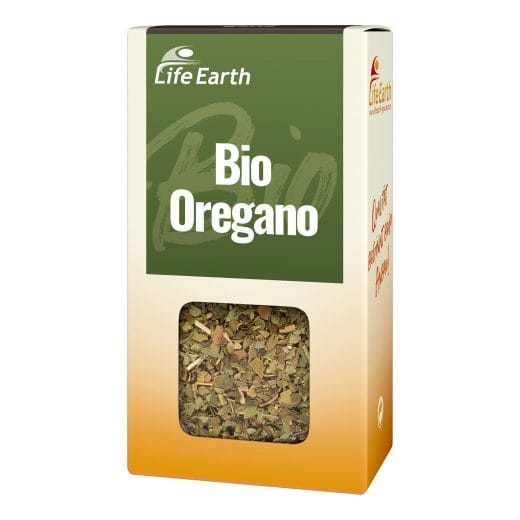 Bio Oregano von Life Earth Verpackung