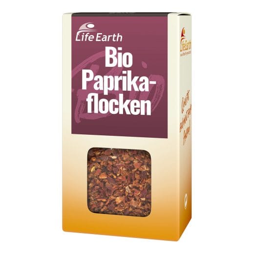 Bio Paprikaflocken von Life Earth Verpackung
