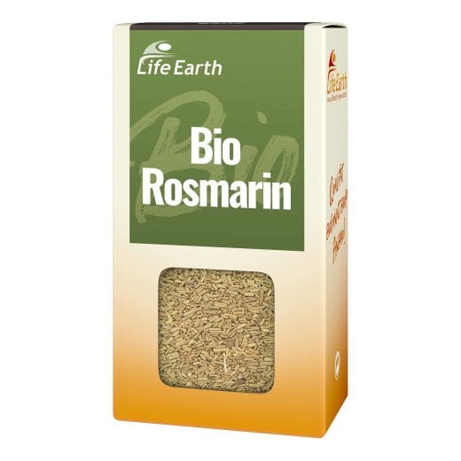 Bio Rosmarin getrocknet von Life Earth Verpackung
