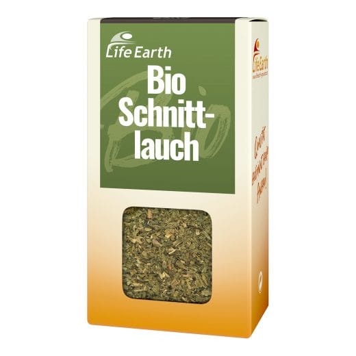 Bio Schnittlauch getrocknet von Life Earth Verpackung