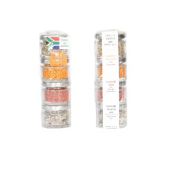 Fairtrade Kaviarperlen Geschenkset in Gläsern