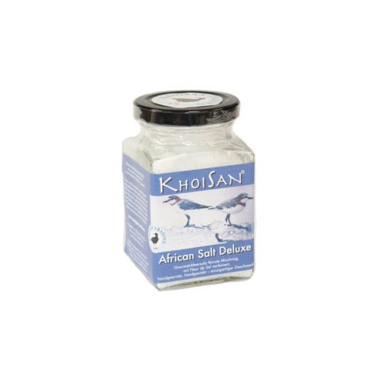 Fairtrade Fleur de Sel Meersalz African Salt Deluxe im Glas