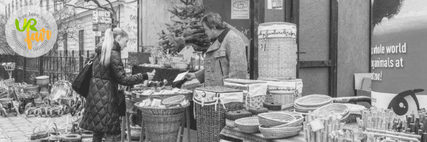 URfair am Weihnachtsmarkt Spittelberg in Kooperation mit Eine Welt Handel GmbH