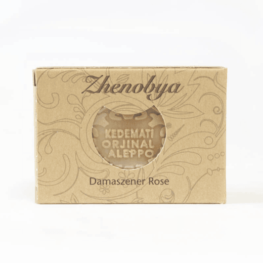 Bio Olivenöl-Alepposeife Aroma Damaszener Rose von Zhenobya aus Syrien