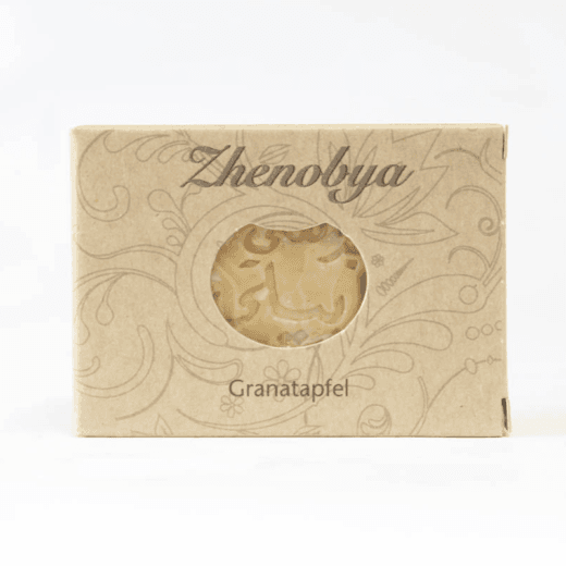 Bio Olivenöl-Alepposeife Aroma Granatapfel von Zhenobya aus Syrien