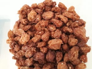 Getrocknete Chili der Sorte "Habanero Orange" vom URfair Produzenten Biogemüse Hautzinger