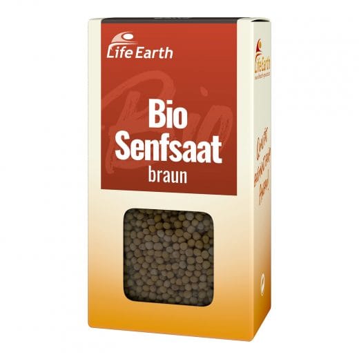 Bio Senfsaat braun von Life Earth