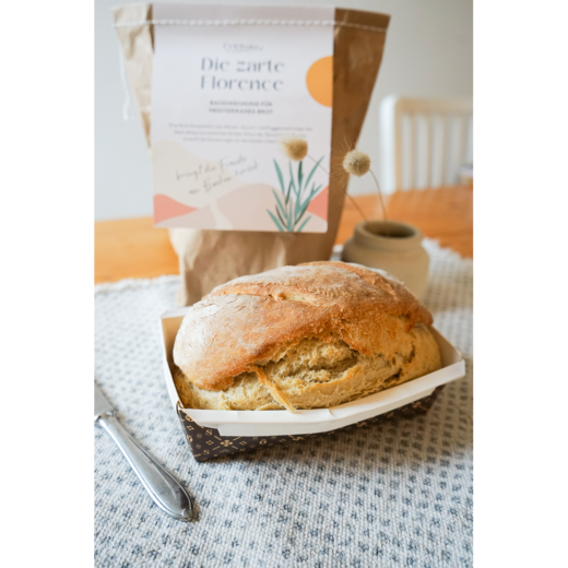 Mediterrane Brotbackmischung "Die zarte Florence" von Celebake