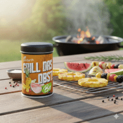 Bio Obst Grillgewürz in der Dose von Life Earth - Symbolbild