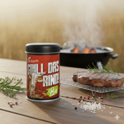Bio Rind Grillgewürz in der Dose von Life Earth - Symbolbild