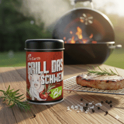 Bio Schwein Grillgewürz in der Dose von Life Earth - Symbolbild