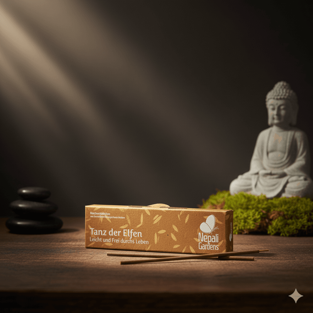 Bio- & Demeter-Räucherstäbchen Tanz der Elfen von Nepali Gardens aus Nepal - Symbolbild