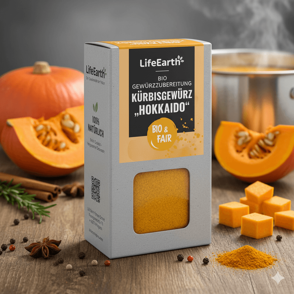 Bio Kürbisgewürz Gewürzmischung von Life Earth Symbolbild