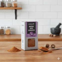 Fairtrade Bio Muskatnuss gemahlen von Life Earth Symbolbild