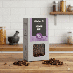 Fairtrade Bio Nelken ganz von Life Earth Symbolbild