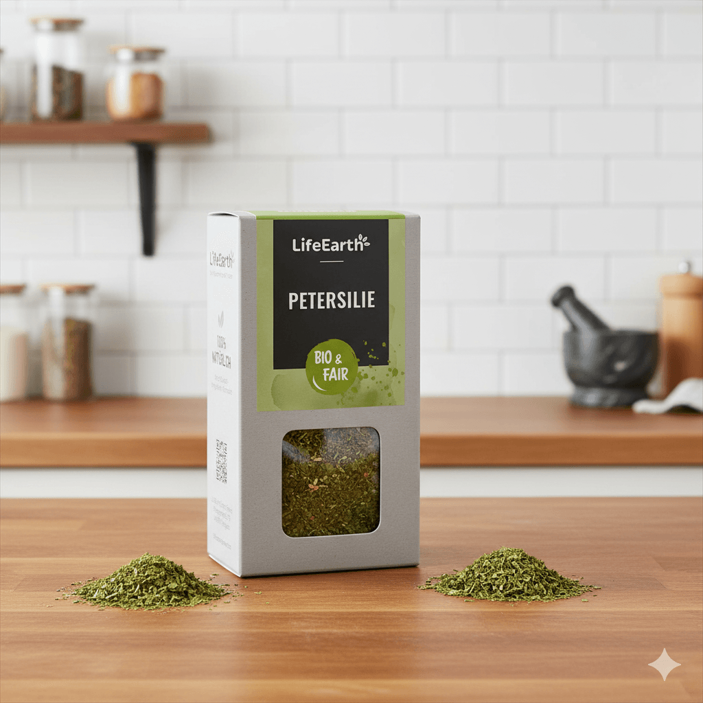 Bio Petersilie getrocknet von Life Earth Symbolbild
