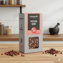 Fairtrade Bio Pfeffer bunt ganz von Life Earth Symbolbild
