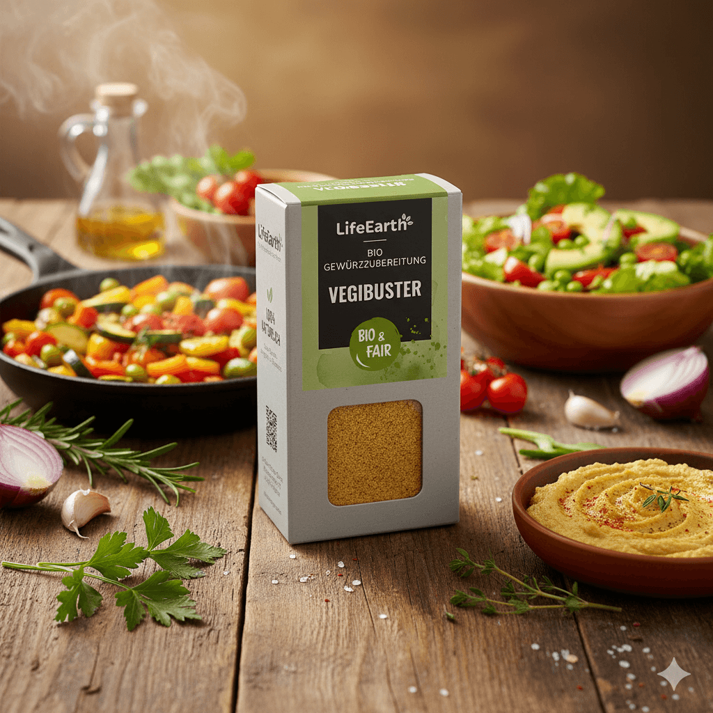 Bio Gewürz Vegetarisch Vegibuster von Life Earth Symbolbild